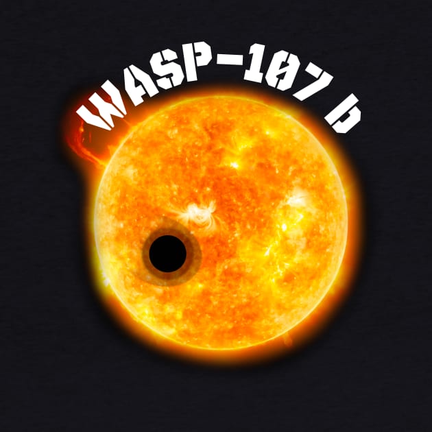 WASP-107-b by MindsparkCreative